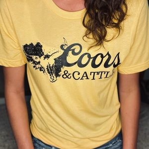 Coors and Cattle Graphic Tee